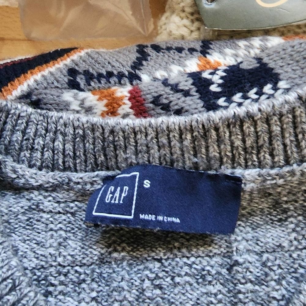Gap gray knit sweater - Picture 3 of 4